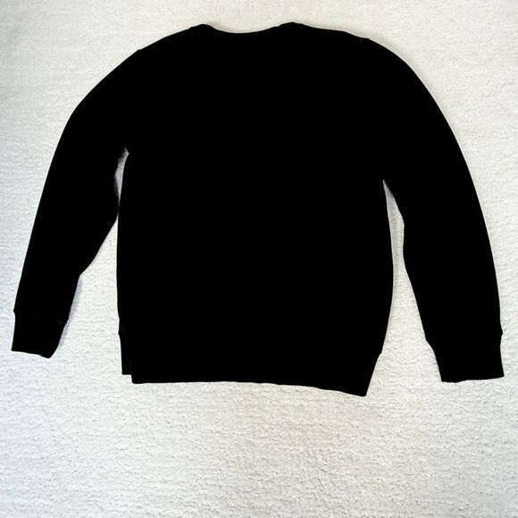 A Bathing Ape BAPE 1st Camo College Crewneck Black Sweatshirt - US Men’s XL - Picture 2 of 12